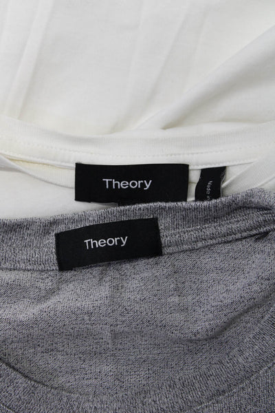 Theory Womens Tees T-Shirts Pants Gray Size S 4 M Lot 3