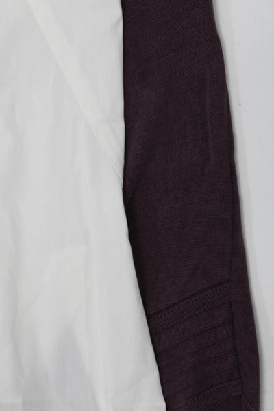 Athleta Womens Tops Pants Plum Size 4 S Lot 3