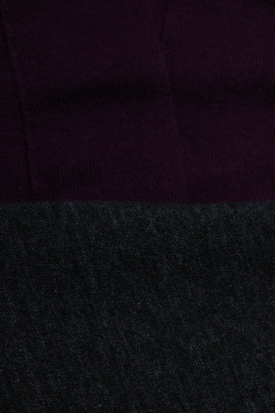 Sundry Women's Round Neck Long Sleeves Pullover Sweatshirt Black Size 2 Lot 2