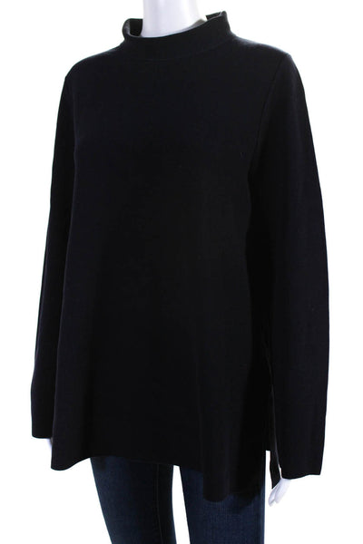 COS Women's Turtleneck Long Sleeves Pullover Sweater Black Size S