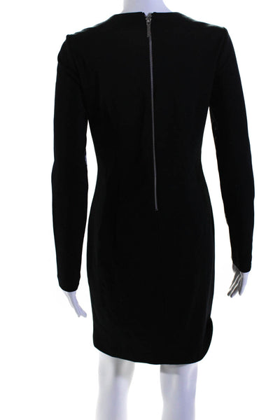 Michael Michael Kors Womens Gray Black Snakeskin Print Shift Dress Size 2