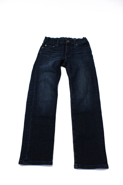 Jacadi Crewcuts Boys Long Sleeve Turtleneck Graphic Shirt Jeans Size 8 Lot of 3