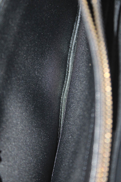 Polo Ralph Lauren Womens Black Zip Long Card Holder Wallet