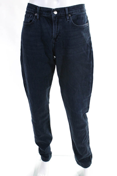 Frame Men's Five Pockets Straight Leg Dark Wash Denim Pant Size 34