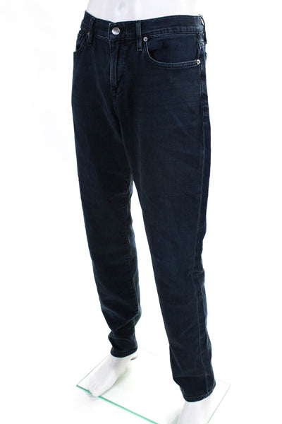 Frame Men's Five Pockets Straight Leg Dark Wash Denim Pant Size 34