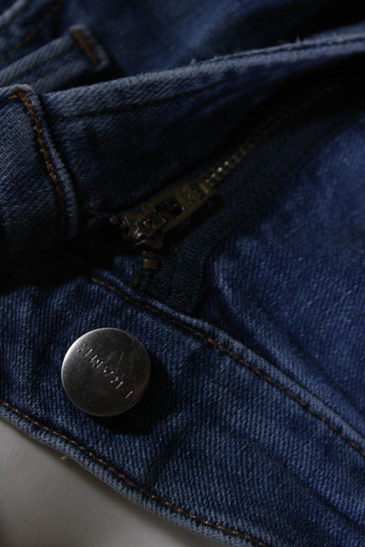 Frame Men's Button Closure Five Pockets Straight Leg Denim Pant Size 34