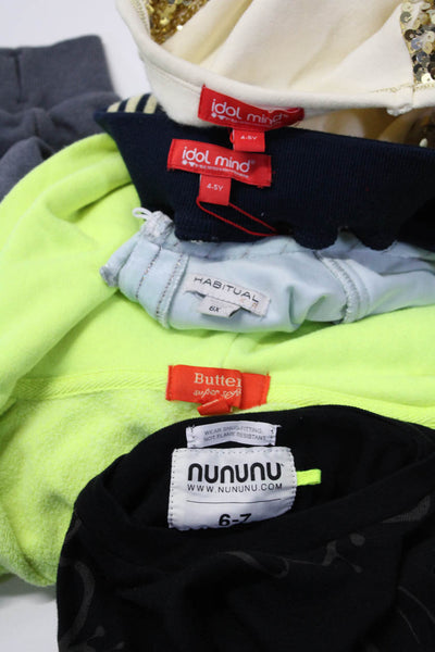 Habitual NUNUNU Girls Sweatsuit Tops Jacket Dress Blue Size 4-5 6x 6-7 Lot 4