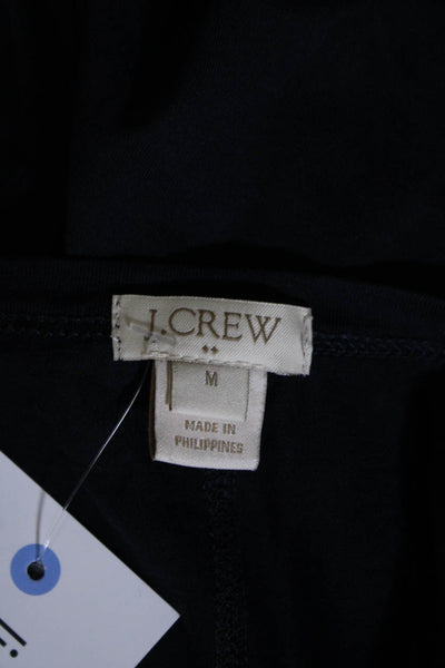 J Crew Collection Womens Sleeveless Pullover Front Pocket Dress Blue Medium