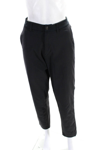 Lululemon Womens Dark Gray High Rise Straight Leg Chino Pants Size M