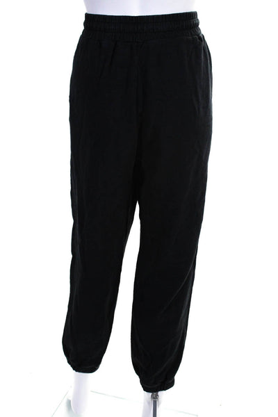 AG Adriano Goldschmied Womens Pull On Sweatpants Black Cotton Size Medium