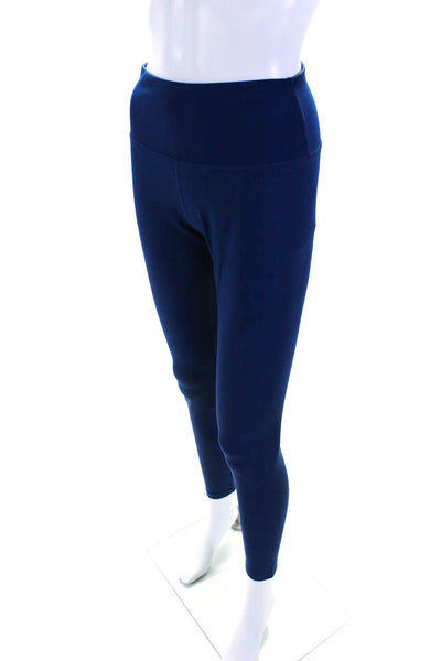 Lune Womens River Lift High Waisted Athletic Leggings Pants Blue Size Large
