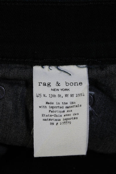 Rag & Bone Womens High Rise Dark Wash Skinny Jeans Blue Size 31