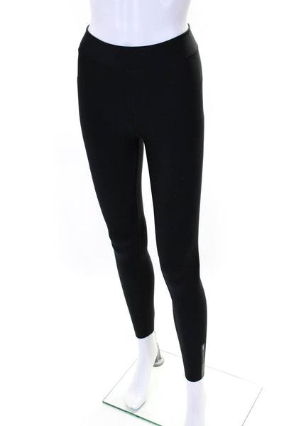 Ultracor Womens High Rise Solid Activewear Leggings Black Sz S