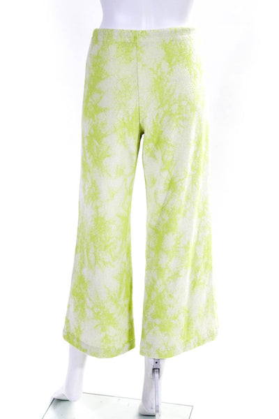 Kimberly Taylor Womens Straight Leg Drawstring Pants Green Size Medium