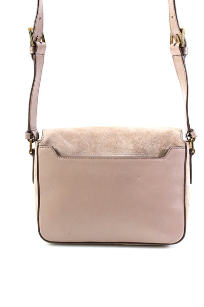 Tom Ford Womens Natalia Turnlock Flap Small Shoulder Handbag Dull Pink