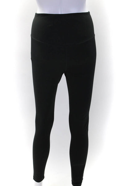 Girlfriend Collective Womens Tapered Compression Leggings & Top Set Black Small