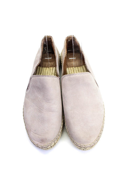 Frye Womens Slip On Low Top Knit Sole Shoes Leather Pink Size 7 US