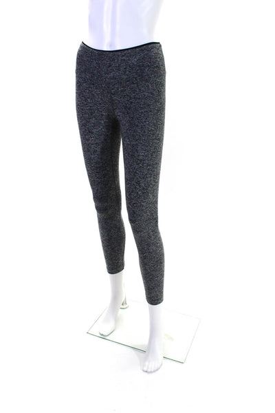 KORAL ACTIVEWEAR Womens Elastic Waist Athletic Slip-On Leggings Gray Size S