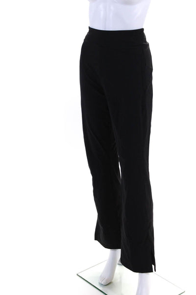 Carbon 38 Womens Mid Rise Split Ankle Leggings Pull On Pants Black Size Medium