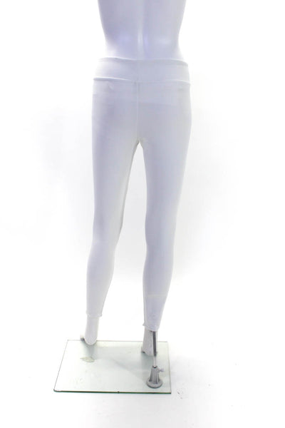 Nils Womens Fleece Lined Compression Leggings Pullover Set White Size XS Small