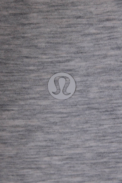 Lululemon Womens Sleeveless Round Neck Pullover Athletic Tank Top Gray Size M