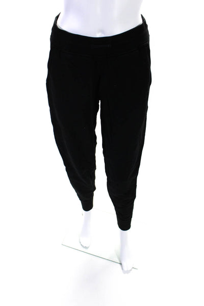 Outdoor Voices Womens Cotton Knit Drawstring Sweatpants Pants Black Size M