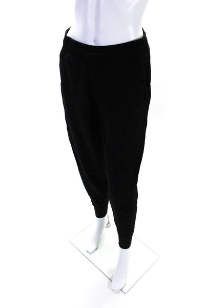 Outdoor Voices Womens Cotton Knit Drawstring Sweatpants Pants Black Size M