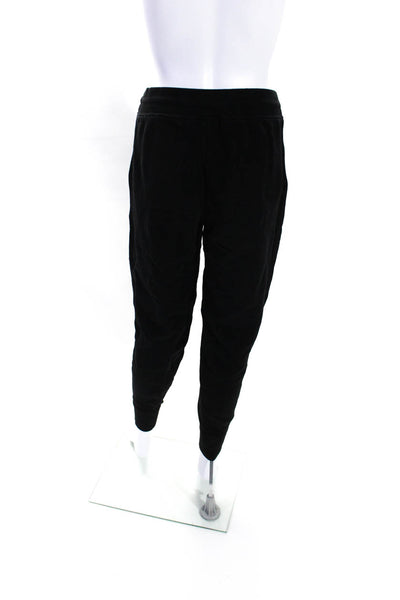 Outdoor Voices Womens Cotton Knit Drawstring Sweatpants Pants Black Size M