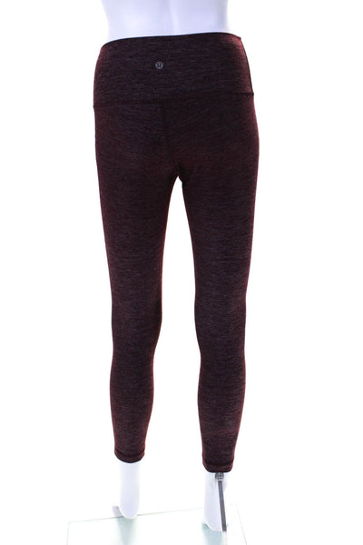 Lululemon Women's High Waist Full Length Legging Burgundy Size 6