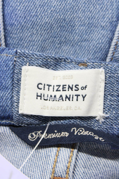 Citizens of Humanity Women's High Waist Light Wash Distress Pant Size 26