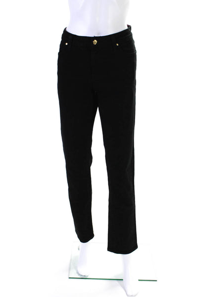 Kate Spade Women's Five Pockets Straight Leg Denim Pant Black Size 32