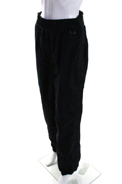 Obermeyer Womens Black Side Zip High Rise Cuff Ankle Straight Ski Pants Size 10