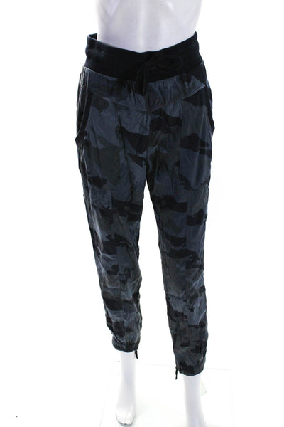 Marrakech Women's Drawstring Waist Tapered Leg Jogger Pant Camouflage Size S