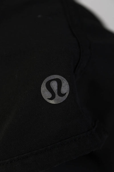 Lululemon Women's Elastic Waist Pockets Athletic Short Black Size 4