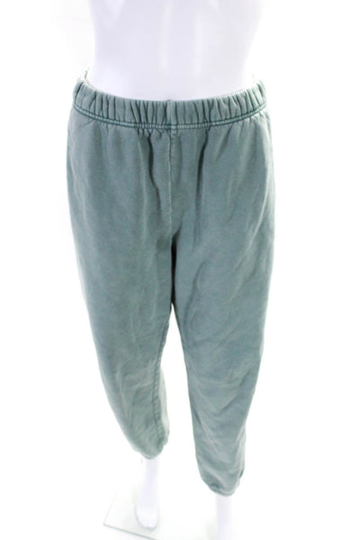 Wilfred Free Womens Cotton Fleece Tapered Leg Sweatpants Mint Green Size S