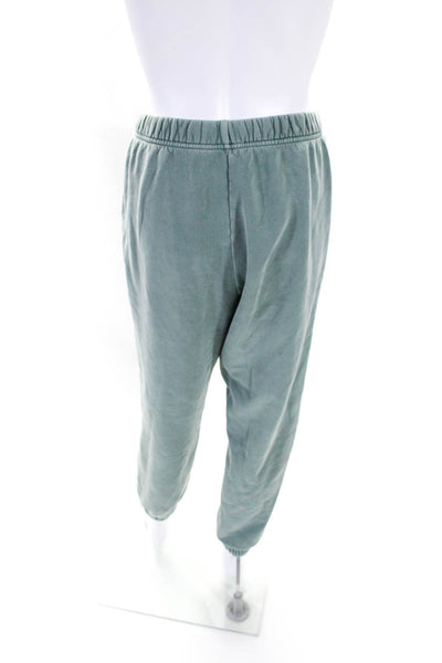 Wilfred Free Womens Cotton Fleece Tapered Leg Sweatpants Mint Green Size S