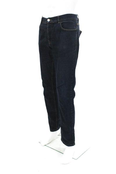 Emile Lafaurie Men's Button Closure Dark Wash Straight Leg Jean Pant Size 44