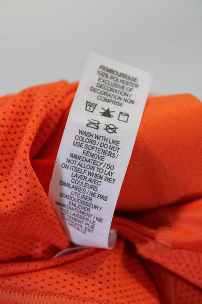 Nike Womens High Rise Leggings Sports Bra Set Orange Size Extra Small/Small