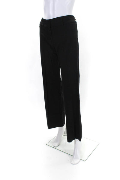 Barneys New York Women's Hook Closure Straight Leg Dress Pant Black Size 0