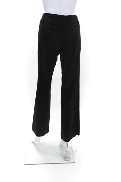 Barneys New York Women's Hook Closure Straight Leg Dress Pant Black Size 0