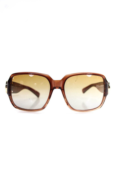 Marc Jacobs Womens Squared Colored Lens Sunglasses Brown 17 57 120