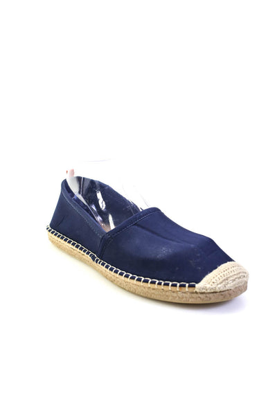 Sea Star Beachwear Womens Slip-On Round Toe Espadrille Shoes Navy Size 10