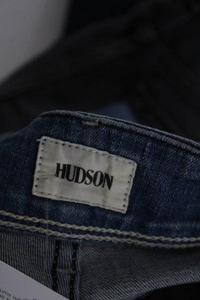 Hudson Womens Blue Medium Wash High Rise Bootcut Leg Denim Jeans Size 26