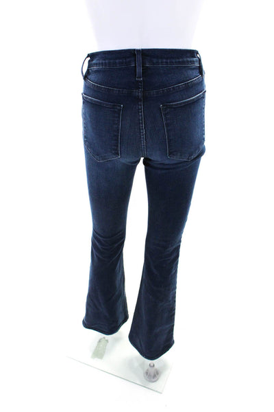 Frame Women's High Waist Five Pockets Dark Wash Bootcut Denim Pant Size 26