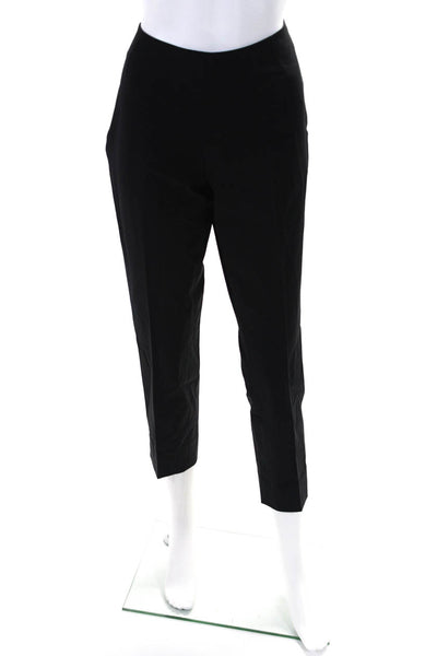 Lafayette 148 New York Women's Flat Front Straight Leg Dress Pant Black Size 6