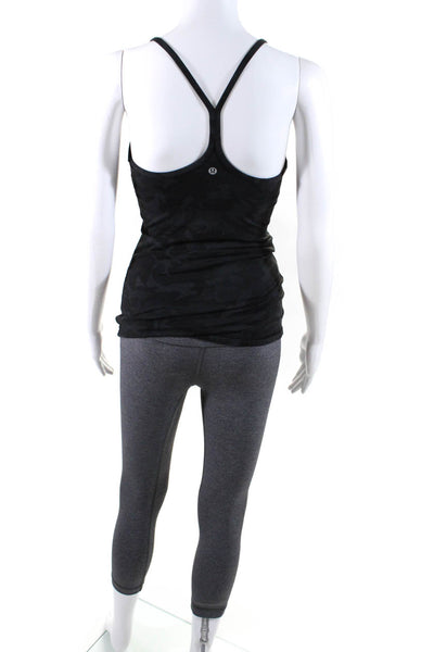 Lululemon Women's High Waist Full Length Two Piece Set Black Size 4