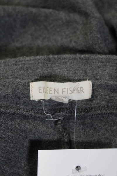 Eileen Fisher Women's Drawstring Tapered Leg Casual Pant Gray Size S