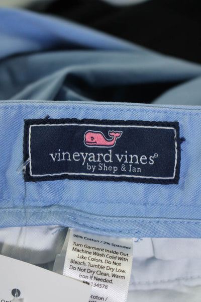 Vineyard Vines Womens Cotton 5 Pocket Mid-Rise Slim Pants Trousers Blue Size S