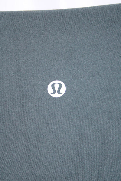 Lululemon x Soul Cycle Womens Mid-Rise Activewear Ankle Leggings Gray Size 4