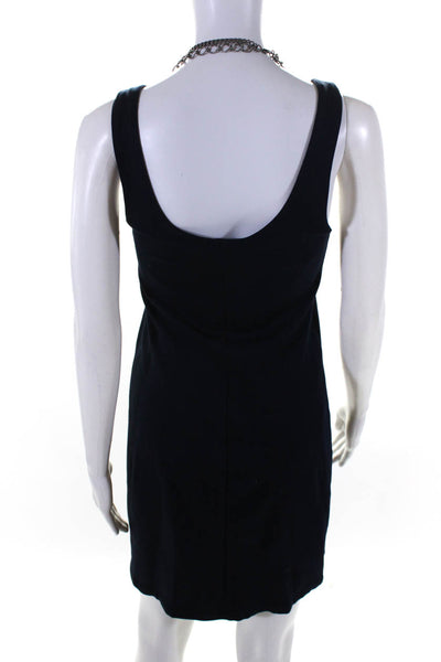 Bailey 44 Womens Navy Chain Detail Scoop Neck Sleeveless Mini Dress Size S